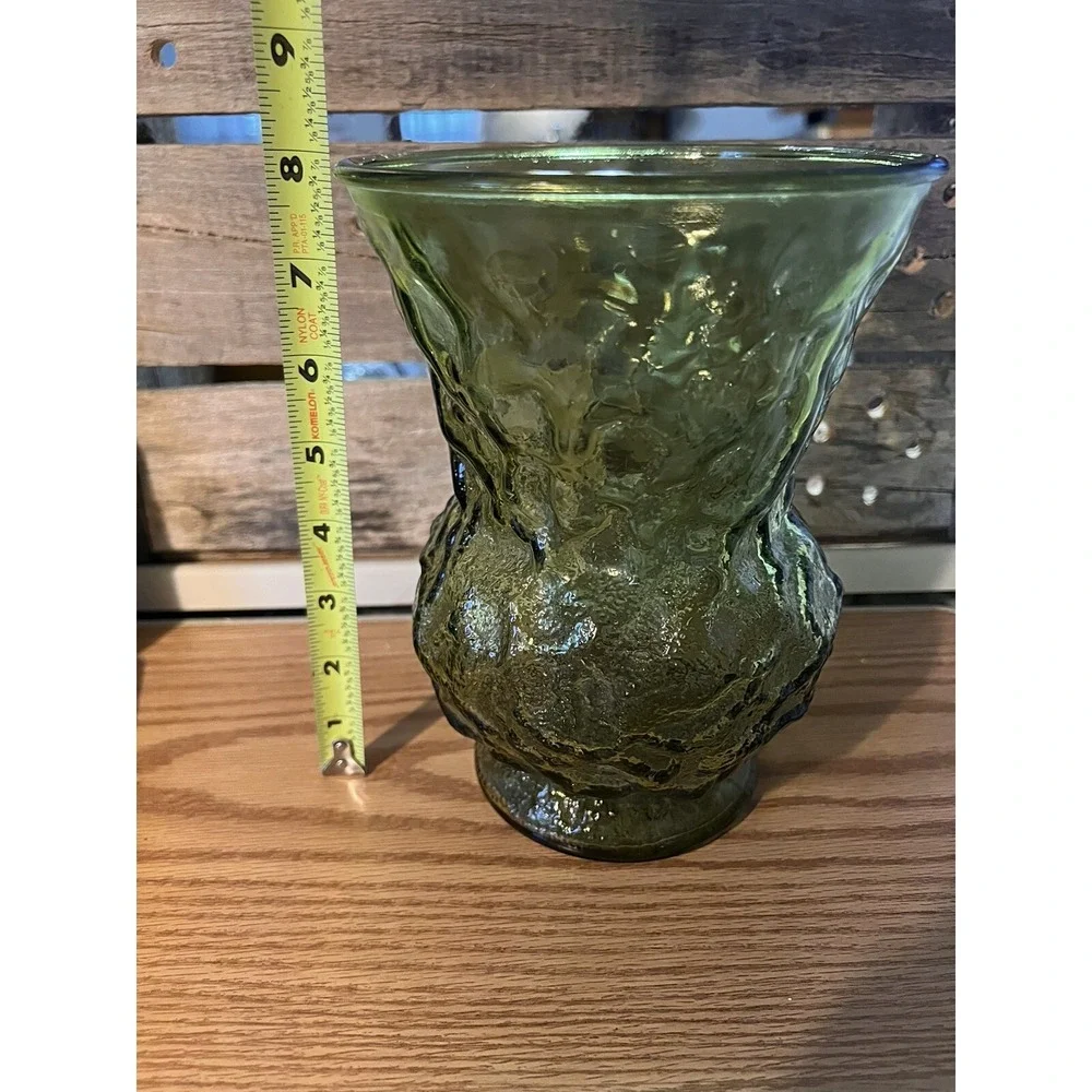 Vtg EO Brody Green Crinkle 8
